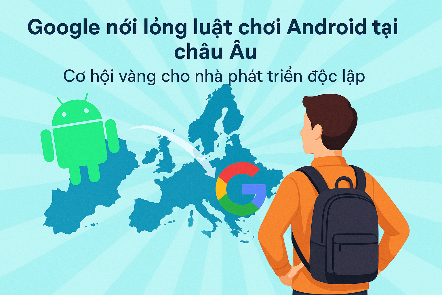 Google nới lỏng luật chơi Android tại châu Âu: Cơ hội vàng cho nhà phát triển độc lập