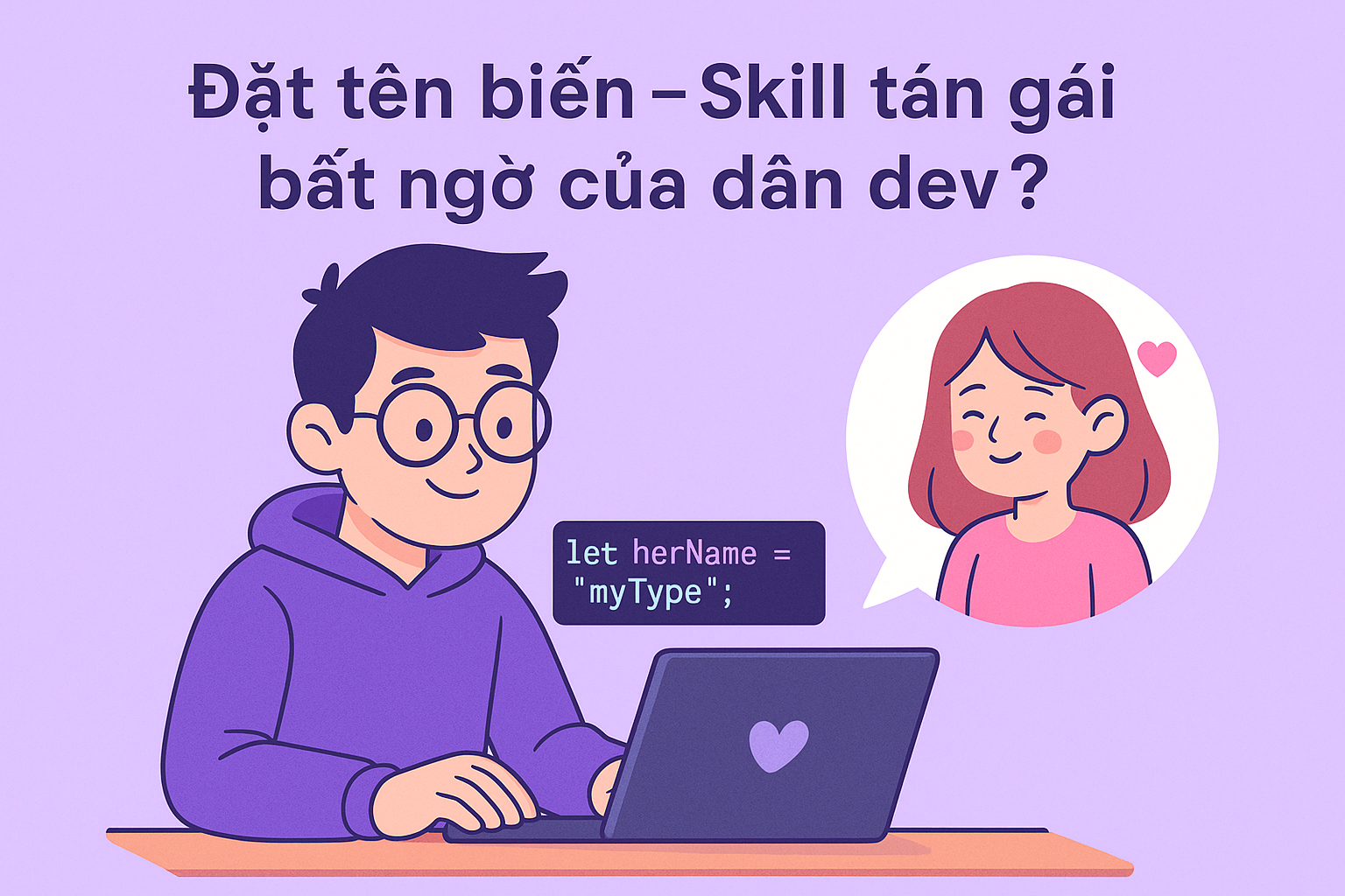 Đặt tên biến – skill tán gái bất ngờ của dân dev?